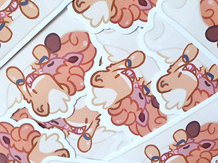 Vuplix Growlithe Couple Sticker