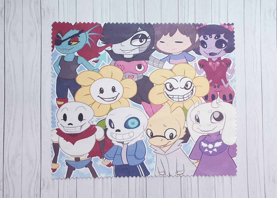 Undertale / Lens Cleaning Cloth - for glasses & screens / Microfiber