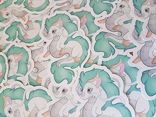 Haku Spirited Away Sticker