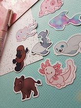 Load image into Gallery viewer, Sea Creatures 2 Small Sticker Set
