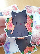 Load image into Gallery viewer, Cat Flower Stickers
