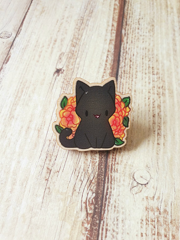 Cat 3 Wooden Pin