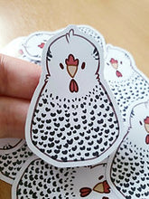 Load image into Gallery viewer, Heart Chicken Sticker
