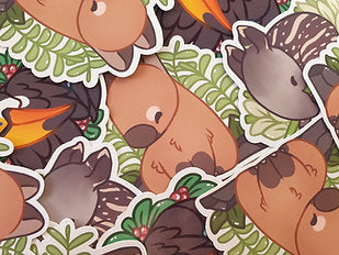 Capybara / Tapis / Toucan Stickers