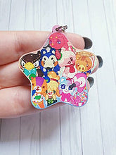 Load image into Gallery viewer, Star Animal Crossing 2in Wood Charm
