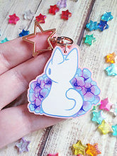 Load image into Gallery viewer, Cat Pink 2in Acrylic Charm
