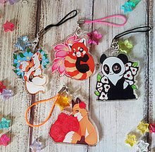 Load image into Gallery viewer, Koi Fish Clear 2in Acrylic Charm
