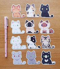 Load image into Gallery viewer, Cat Breed Stickers
