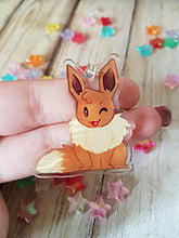 Load image into Gallery viewer, Eevee 2in Acrylic Charm
