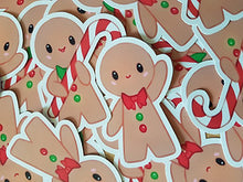 Load image into Gallery viewer, Gingerbread Men Stickers 2
