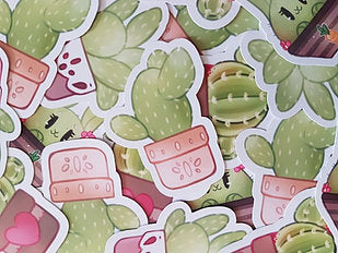 Cactus Stickers