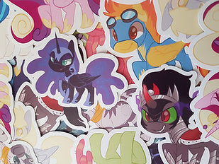 MLP Stickers – Ellesdoodlebox