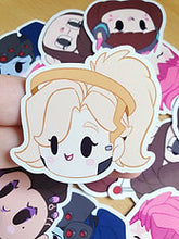 Load image into Gallery viewer, Overwatch Girl Heads Stickers
