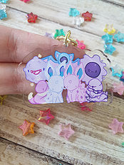 Poison P o k e 1 / 2in Acrylic Charm