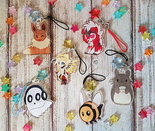 Load image into Gallery viewer, Totoro Clear 2in Acrylic Charm
